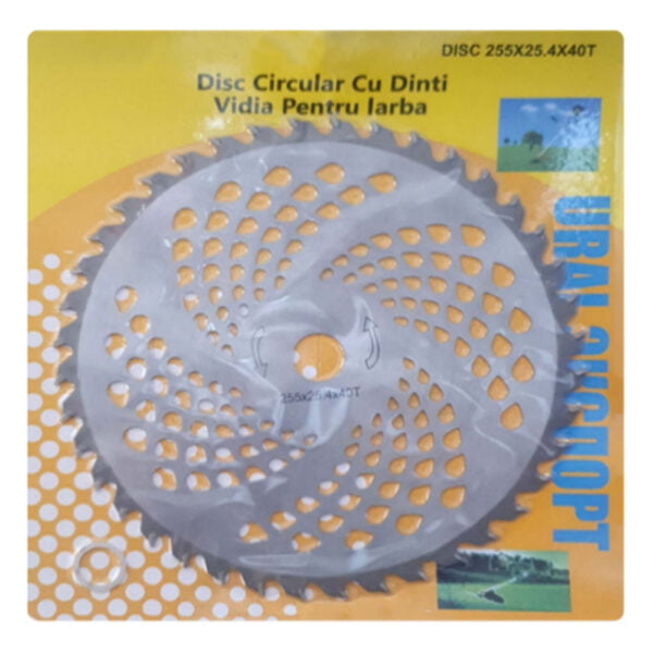 DISC MOTOCOASA 255X25,4X40T, TIP OALA