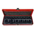 Set 15 Chei tubulare in case metalic