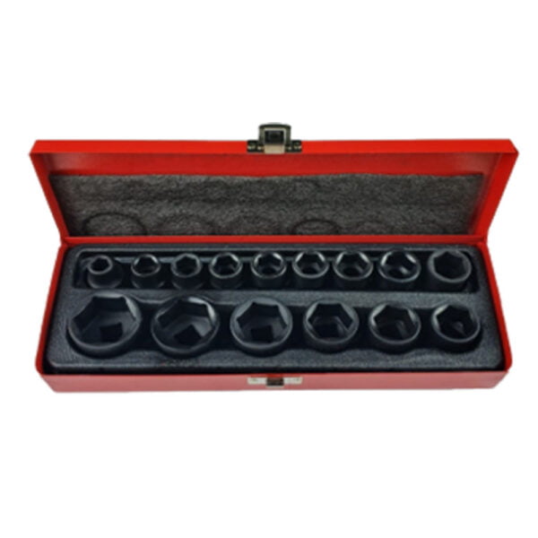 Set 15 Chei tubulare in case metalic