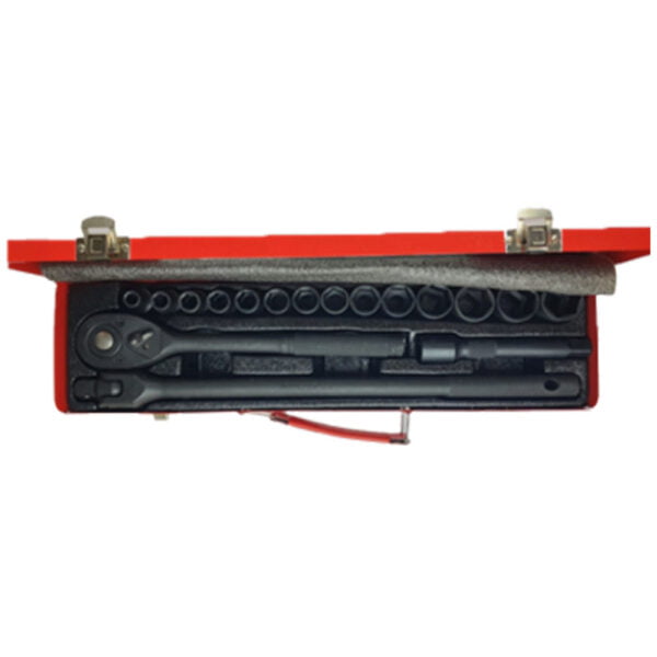 Set 14 chei tubulare cu clicket, prelungitor si antrenor articulat