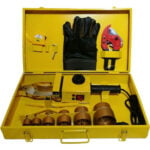 Trusa de lipit tevi PPR 20-63, cutie metalica, 6 accesorii, 2000 W