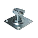 Balama superioara cu placa, gresor si placa reglabila 8x8cm, filet de 18mm