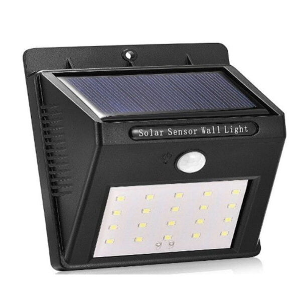 Lampa cu incarcare Solara si senzor de miscare 20W