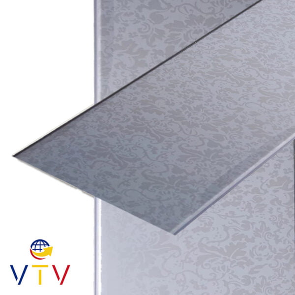 Lambriu 250*8*3950mm Flori Gri