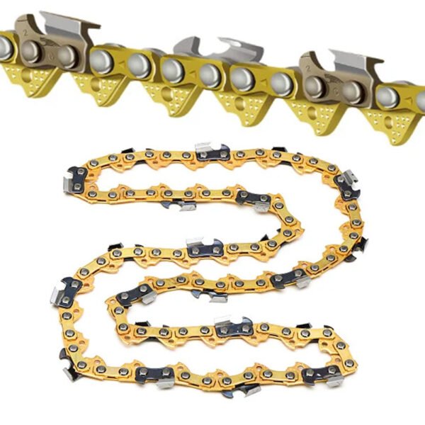 Lant drujba, Veltav, 25T, colt drept, pas 3/8, auriu