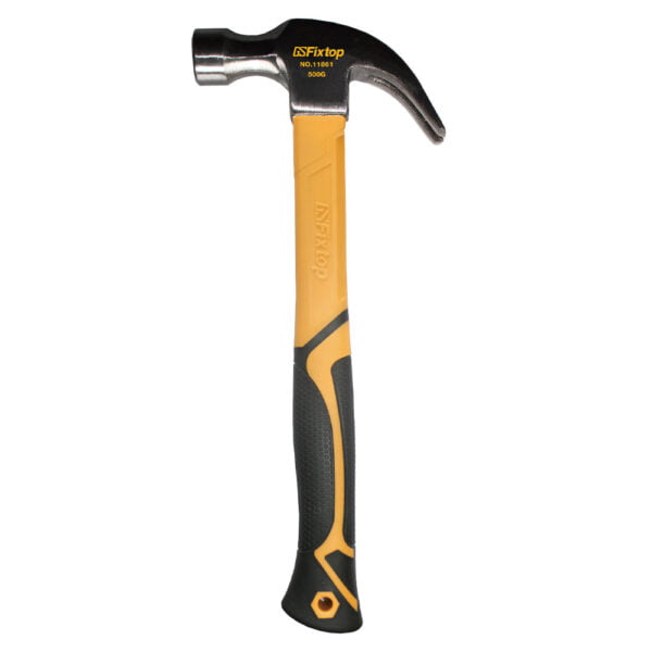 Ciocan dulgher cu gheara, Fixtop, coada de fibra, 500