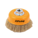 Perie de sarma de otel, Fixtop, 4 inch xm14x2x0.3mm