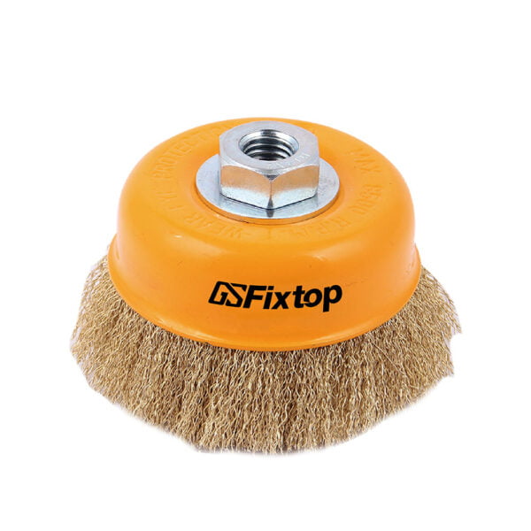 Perie de sarma de otel, Fixtop, 4 inch xm14x2x0.3mm