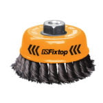 Perie de sarma de otel, Fixtop, 4 inch xm14x2x0.5mm