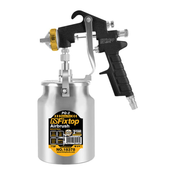 Pistol de vopsit pneumatic, F-75, Fixtop, rezervor jos, 1000ml