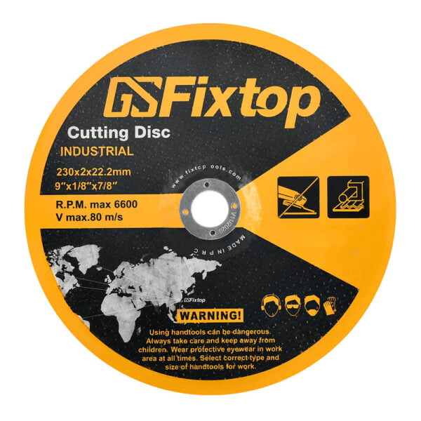 Disc abraziv de taiat metal, Fixtop, 115*1.2*22mm