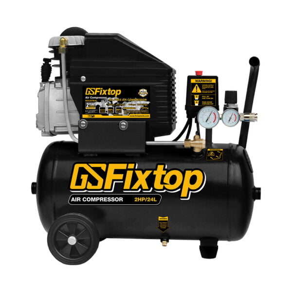 Compresor aer, Fixtop, 1500W 2CP 24L