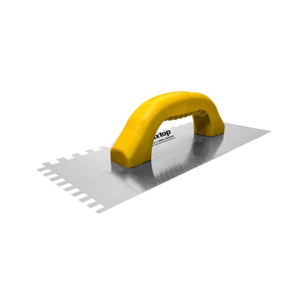 Gletiera inox cu dinti, Fixtop, 280*120mm