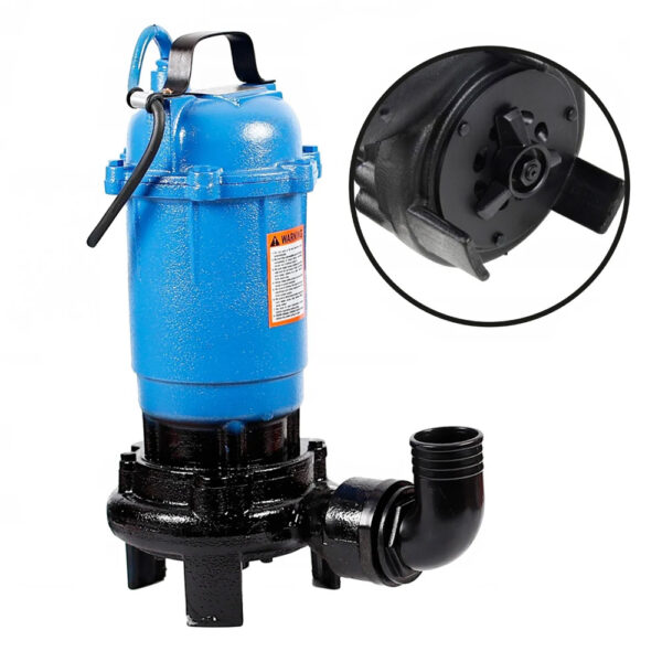 POMPA APA MURDARA CU TOCATOR, CU PLUTITOR, H-Max 10M, 180L/min, 2.2KW, Suport cu picioare, Cablu 8m