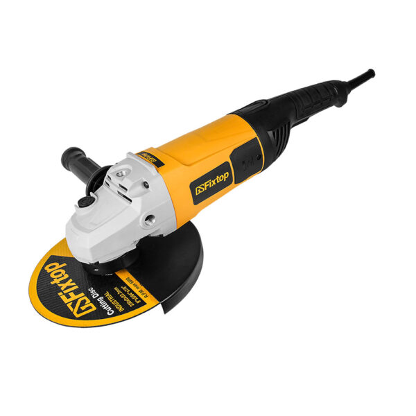 Polizor unghiular, Fixtop, 230mm, 2600W, pornire lenta, variator de turatie