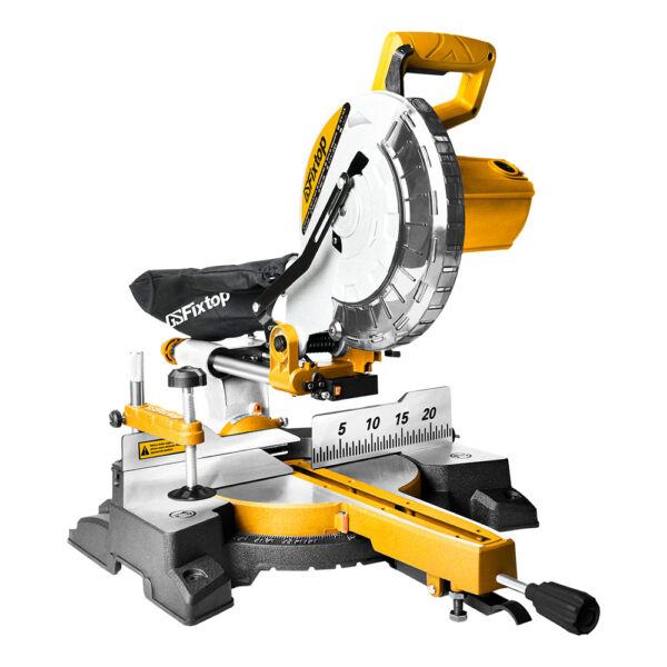 Fierastrau circular basculant radial, Fixtop, 2300W, 255mm