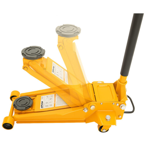 Cric hidraulic tip crocodil, Fixtop, 2.5T, piston dublu