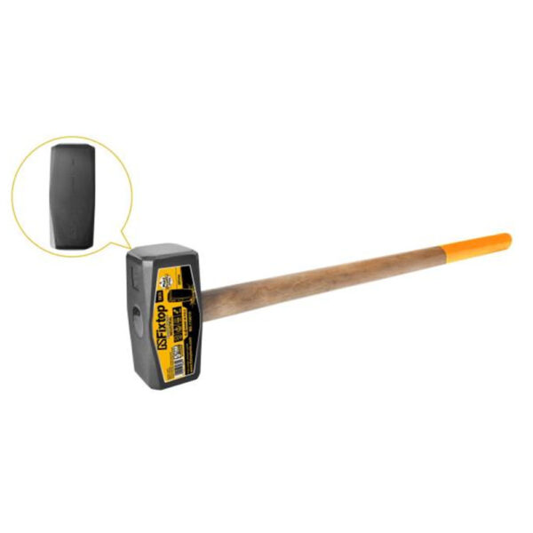 Ciocan zidarie cu mâner din lemn, 5 kg, Fixtop
