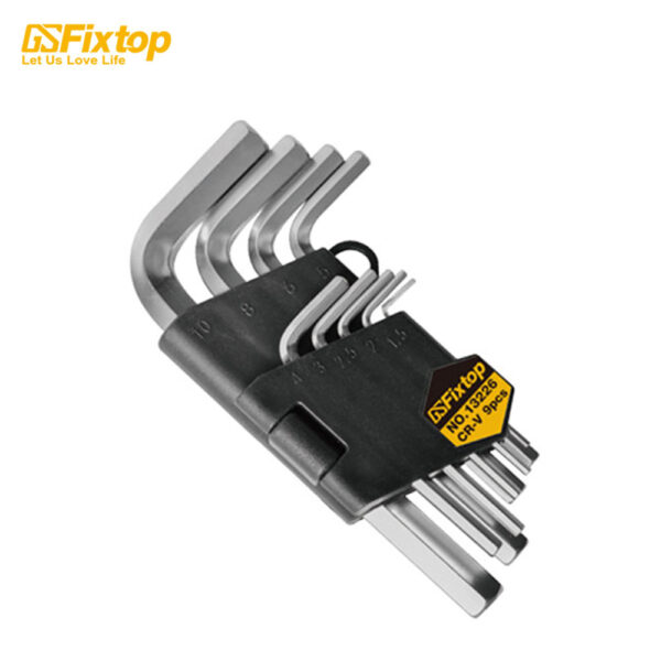 Set imbus, tip hexagon, 9 piese, 1.5‑10mm, Fixtop