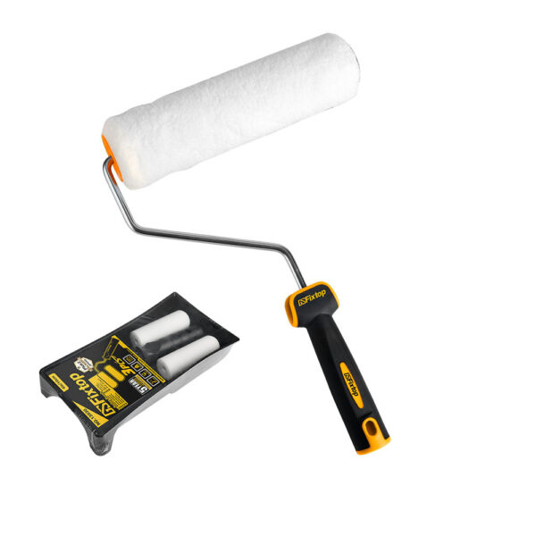 Trafalet cu blăniță, Microfibra, 25 cm, Fixtop