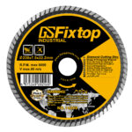 Disc diamantat turbo, Fixtop, 230*7.5*3.0*1.6*22.23