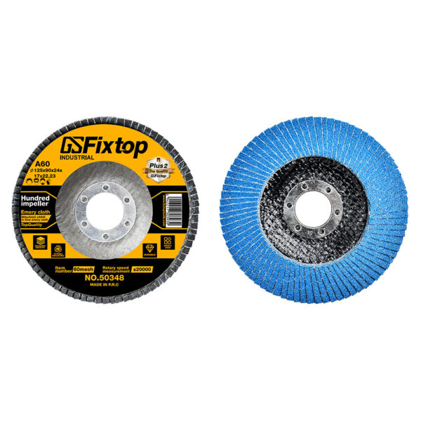 Disc lamelar 125mm, P60, Fixtop