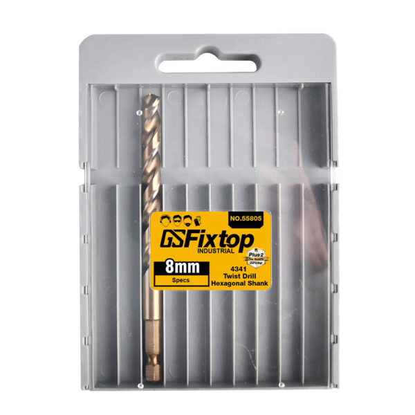 Burghiu pentru metal, 8mm, Fixtop