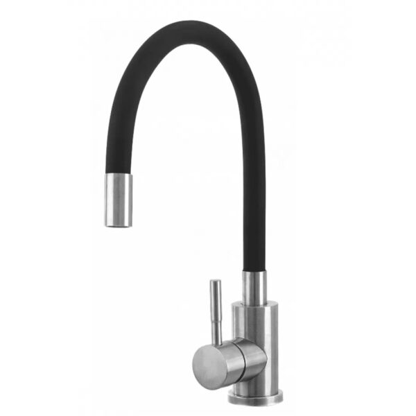 Baterie flexibila, furtun din cauciuc, negru