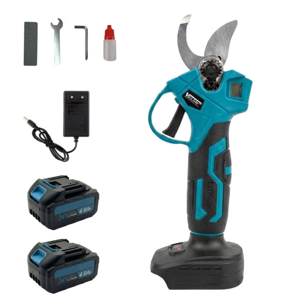 Foarfec pe acumulator, Veltav, 24V, motor fara perie