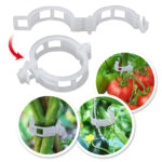 Clips pentru palisare rosii, 100buc/punga